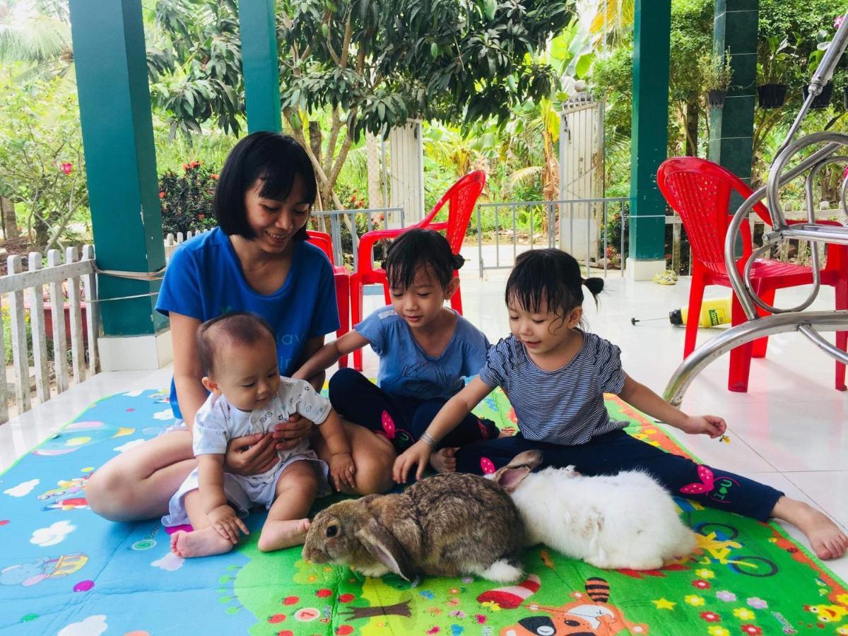 Вилла Coco Happy Farm Ben Tre Экстерьер фото