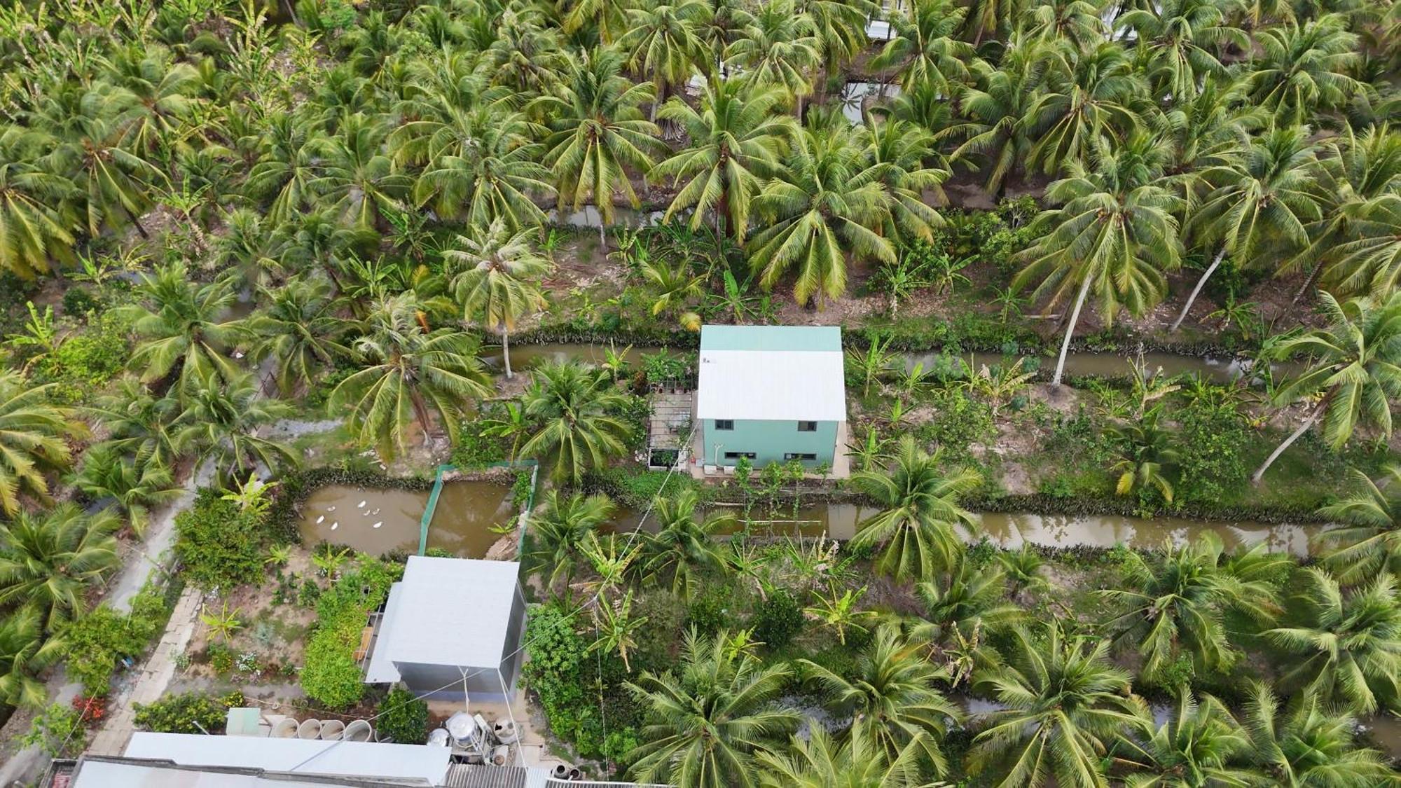 Вилла Coco Happy Farm Ben Tre Экстерьер фото
